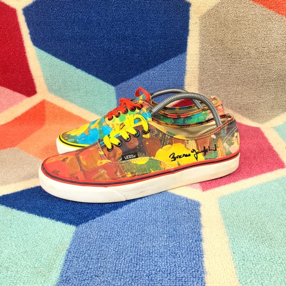 Vans Other - Vans x MOCA Brenna Youngblood ‎ Low Top Sneaker Multi Color Shoes